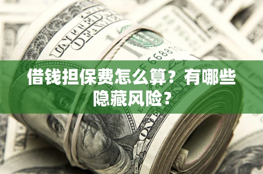 北京借钱担保费怎么算？有哪些隐藏风险？