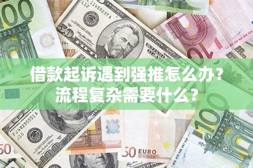 北京借款起诉遇到强推怎么办？流程复杂需要什么？