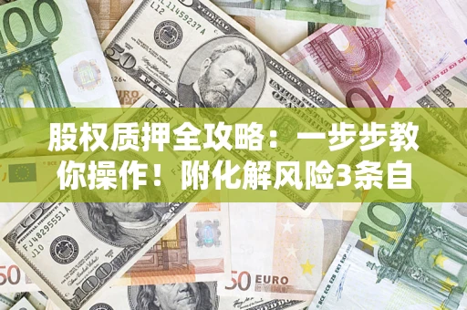 北京股权质押全攻略：一步步教你操作！附化解风险3条自救法则