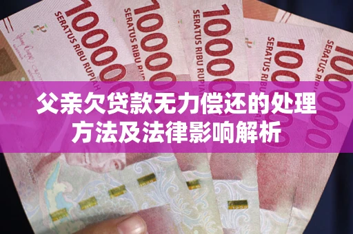 北京父亲欠贷款无力偿还的处理方法及法律影响解析